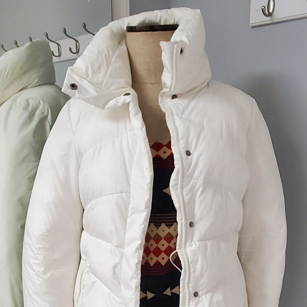 White Puffer Jacket
